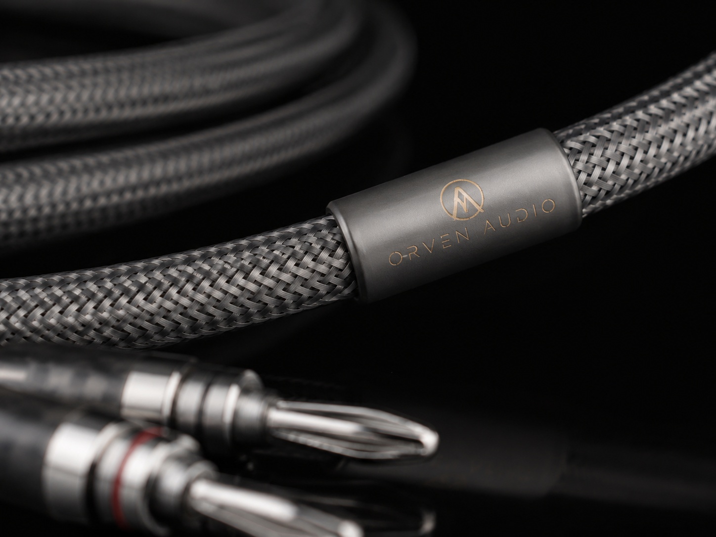 Orven Audio cable branding
